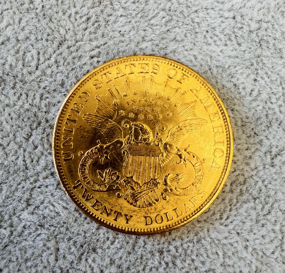 Златна монета $20 Liberty 1904 – 21.6 карата / Gold 900