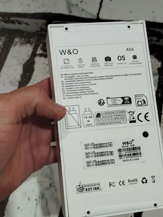 Telefon sotilad W&O A56