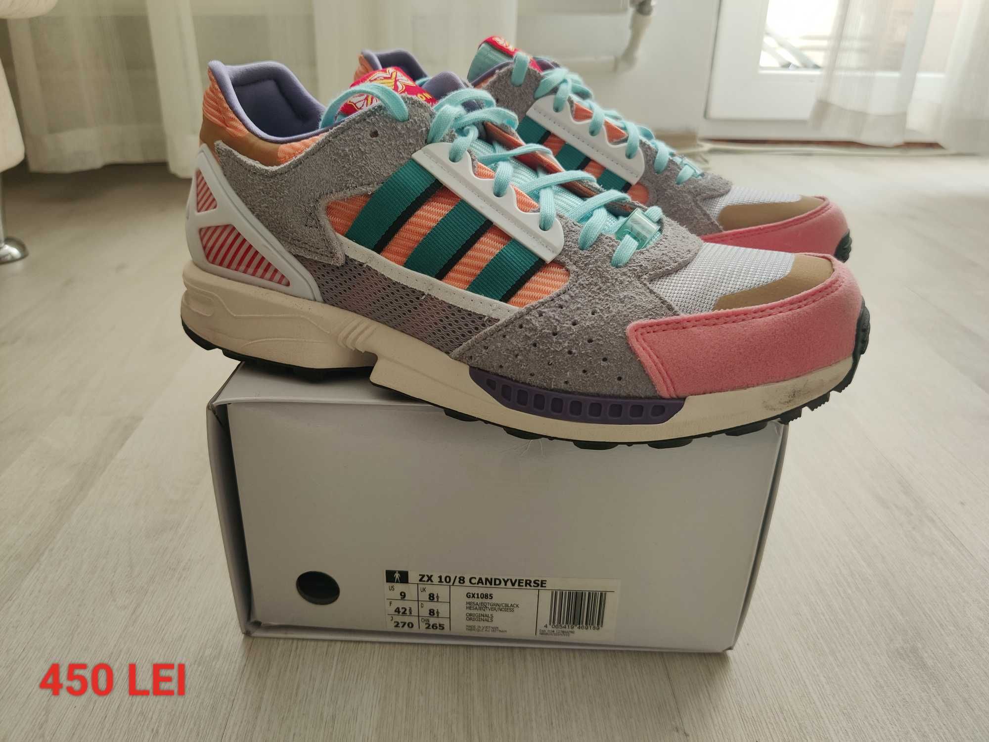 Sneakers Adidas ZX 10/8 Candyverse, măr 42 și 2/3!