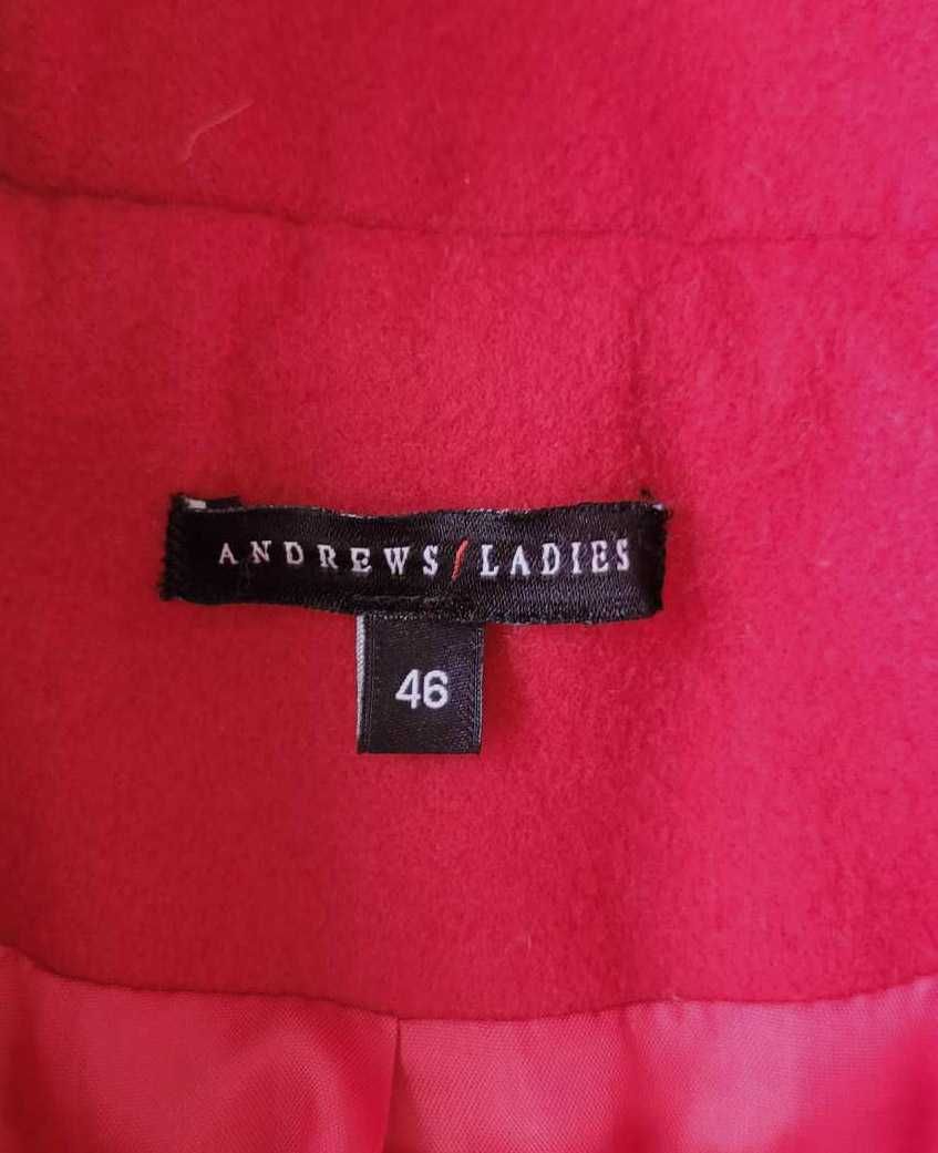 Дамско палто Andrews Ladies 63% вълна