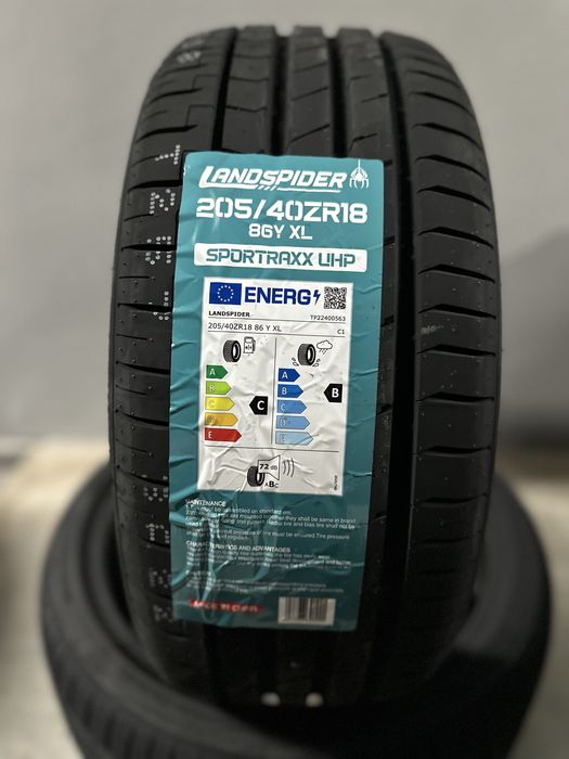 Нови летни гуми LANDSPIDER UHP 205/40R18 86Y XL НОВ DOT БОРД 2054018