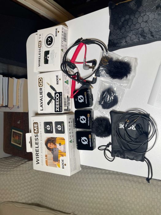 SET Lavaliera RODE WIRELESS ME (2 TX) + RODE Lavalier GO + BONUS