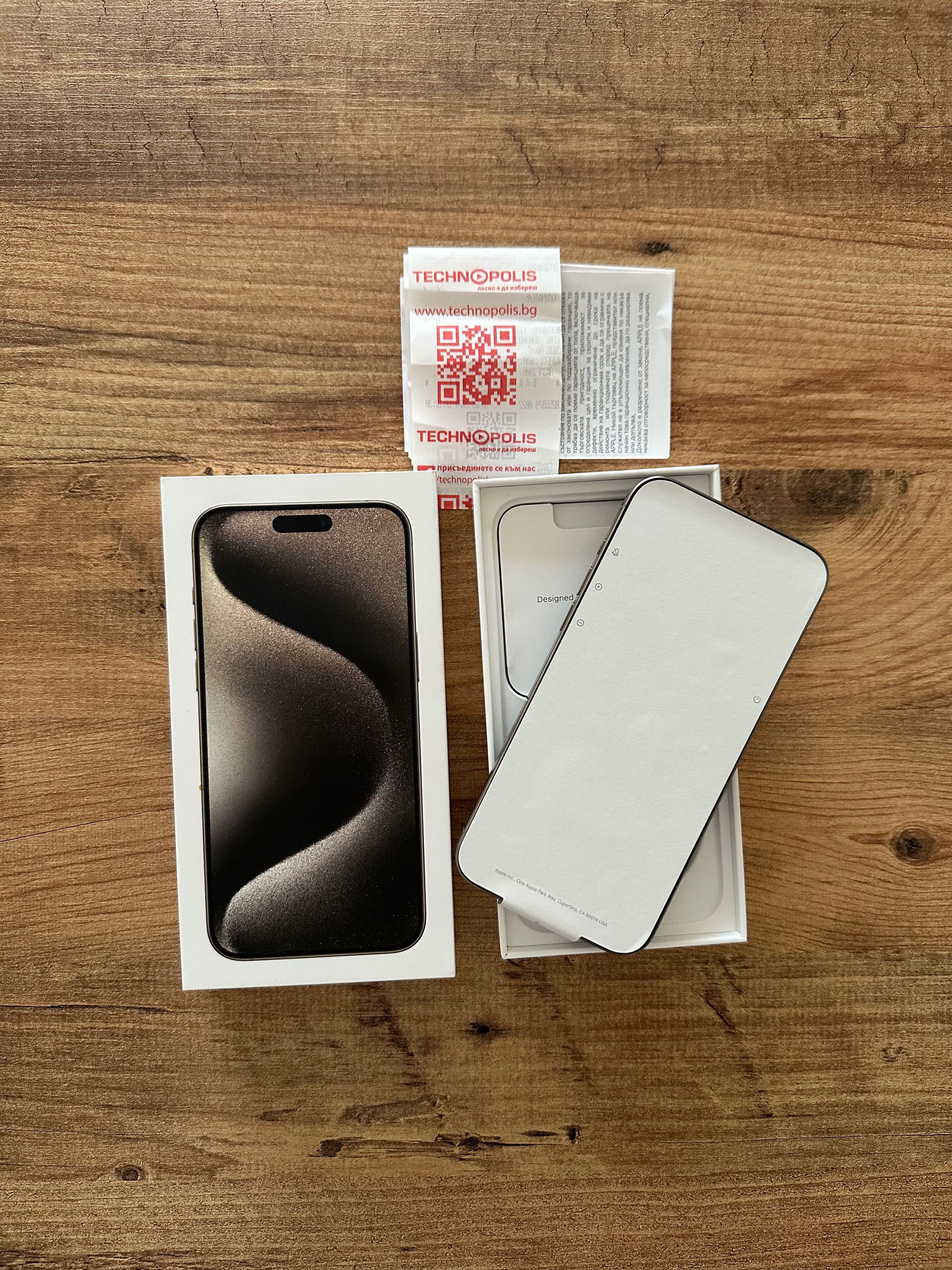 IPhone 15 PRO MAX Нов Технополис Гаранционен !