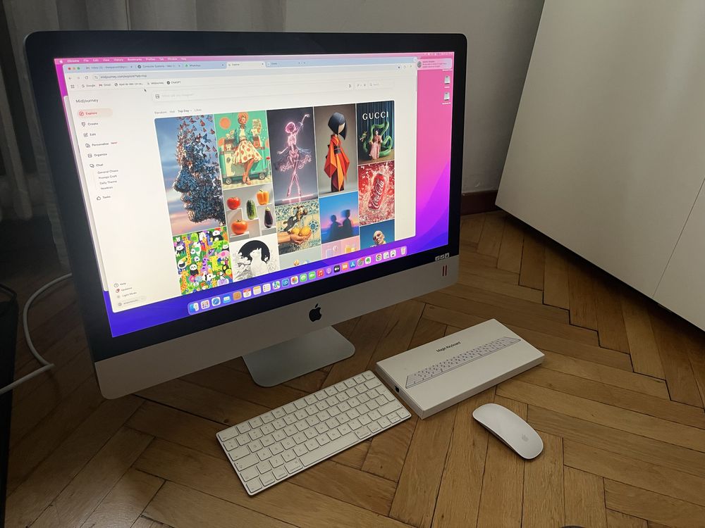 iMac 27” – i7 Quad-Core, 16GB RAM, SSD 1TB, keyboard, mouse