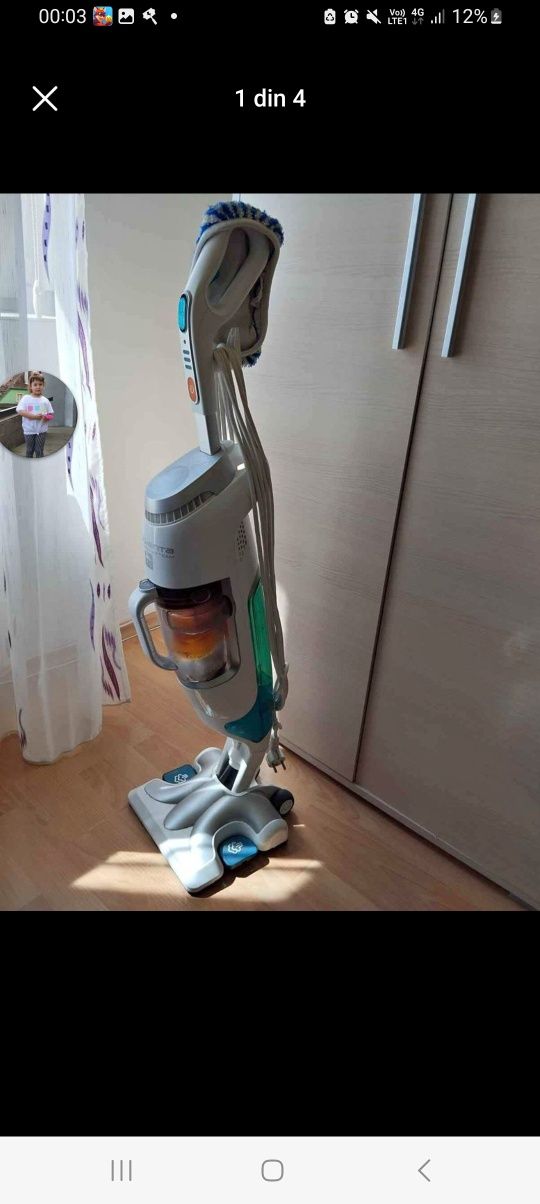 Aspirator cu functie de spalare