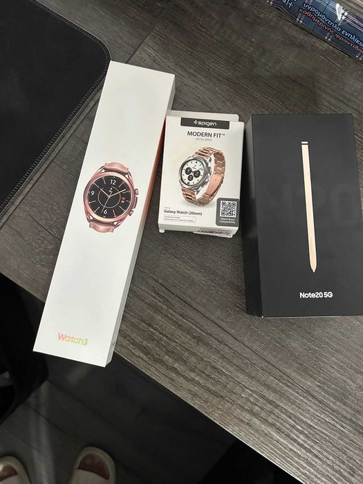 Samsung Galaxy Note 20 5G Dual SIM Rose / Samsung Galaxy Watch 3