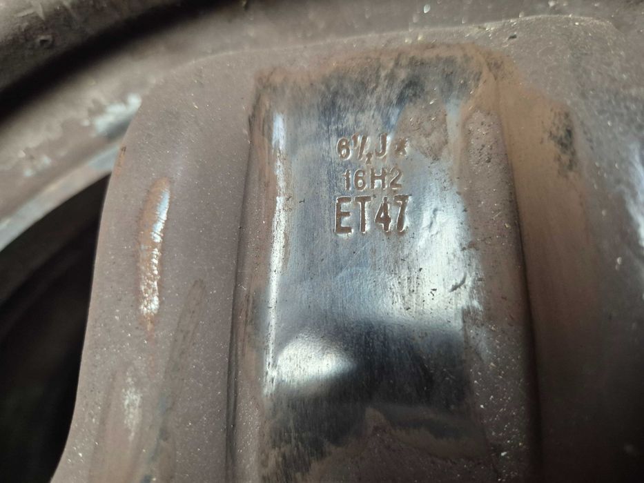 4 Jante Tabla Structurate 5x114.3 16'' OEM Renault Megane Fluence