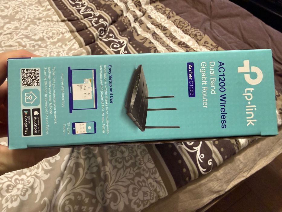 Продавам TP-Link Router AC1200 A6 Dual Band Gigabit