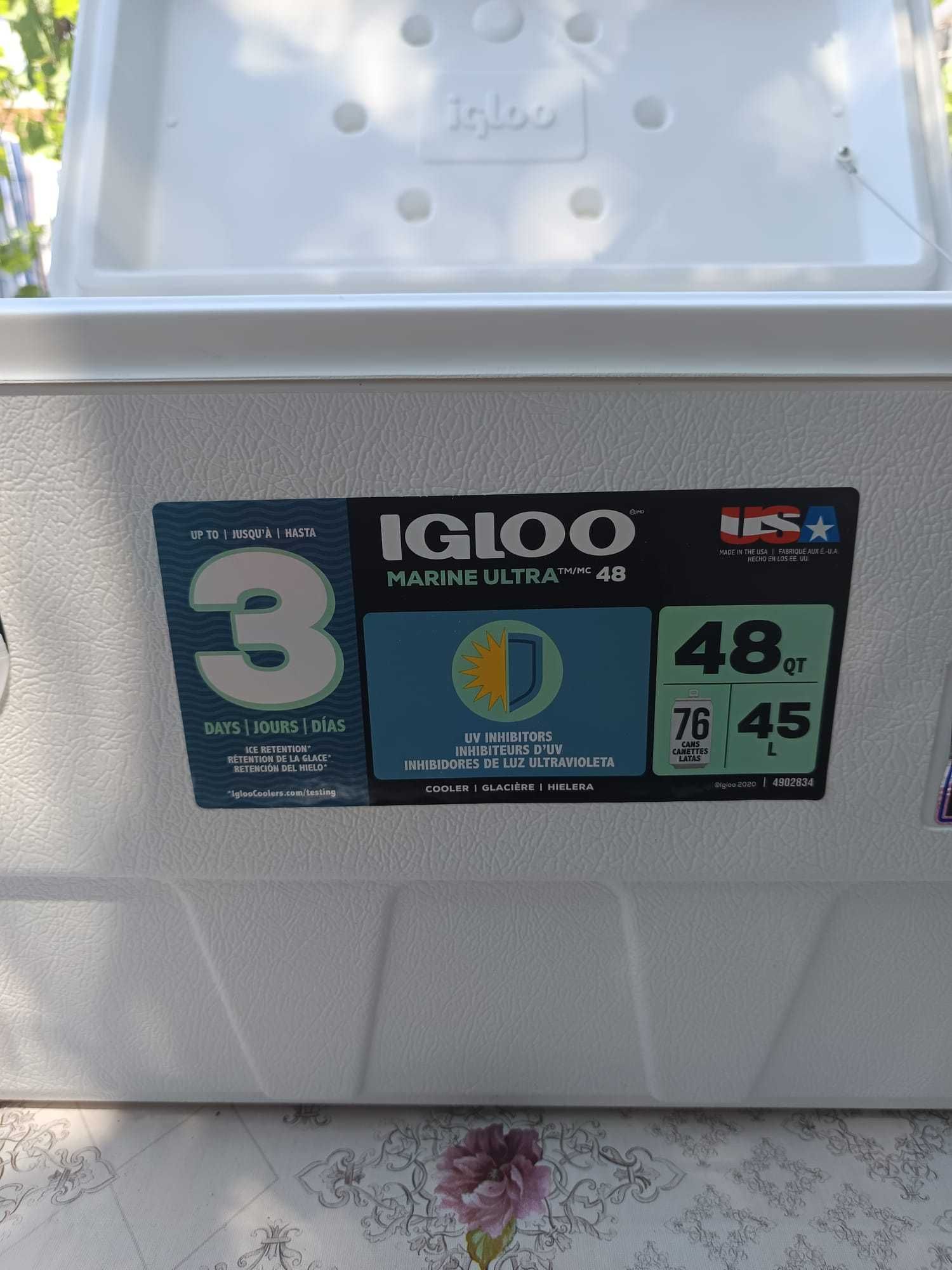 Lada Frigorifica Igloo Marine Ultra 48 . 45L