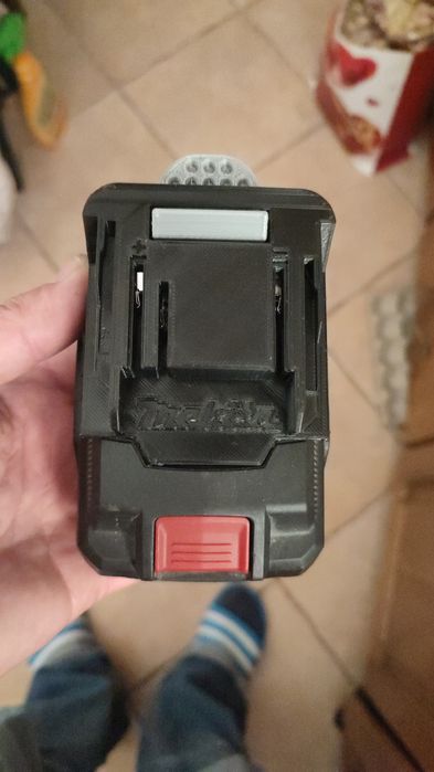 Suport/adaptor acumulator scule Parkside, Dewalt, Makita