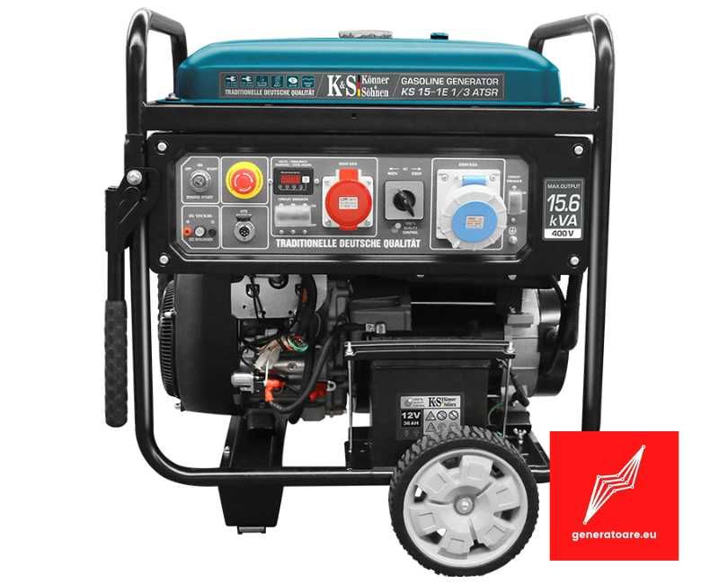 Generator curent mono/trifazic 11.5KW BENZINA KONNER KS 15-1E 1/3 ATSR