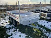 Remorca noua  750kg cu obloane de aluminiu