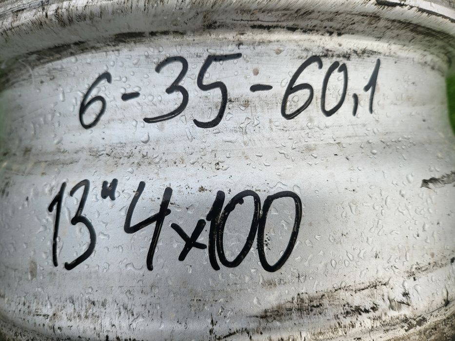 Лети джанти 13 4х100 Renaul ,Nissan,t,Рено ,ЕТ35 ,6J ,60,1мм