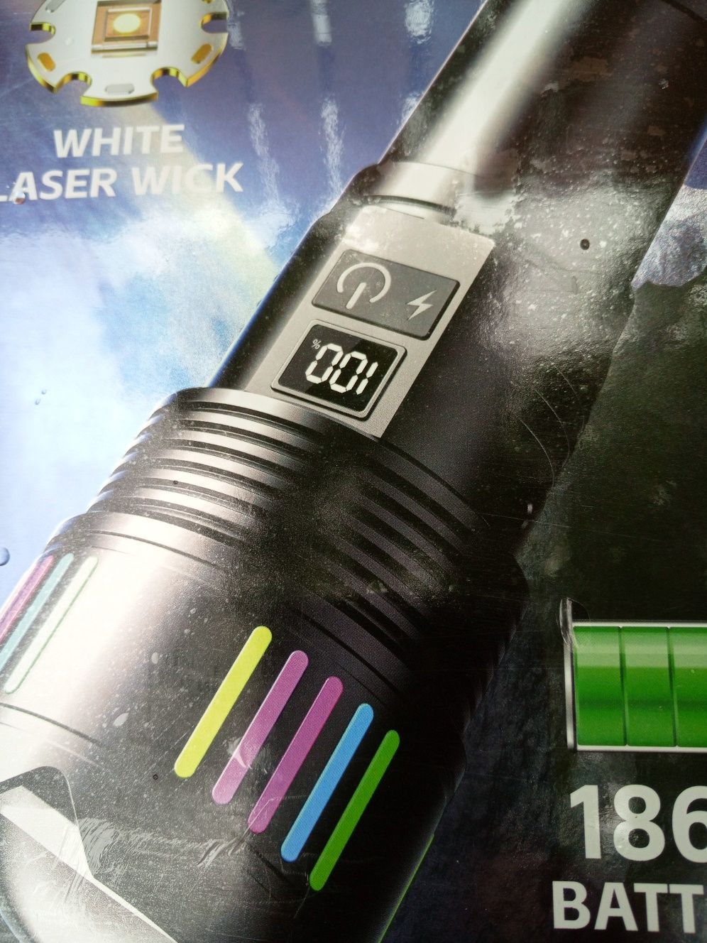 Lanterna puternica cu led laser de vanzare