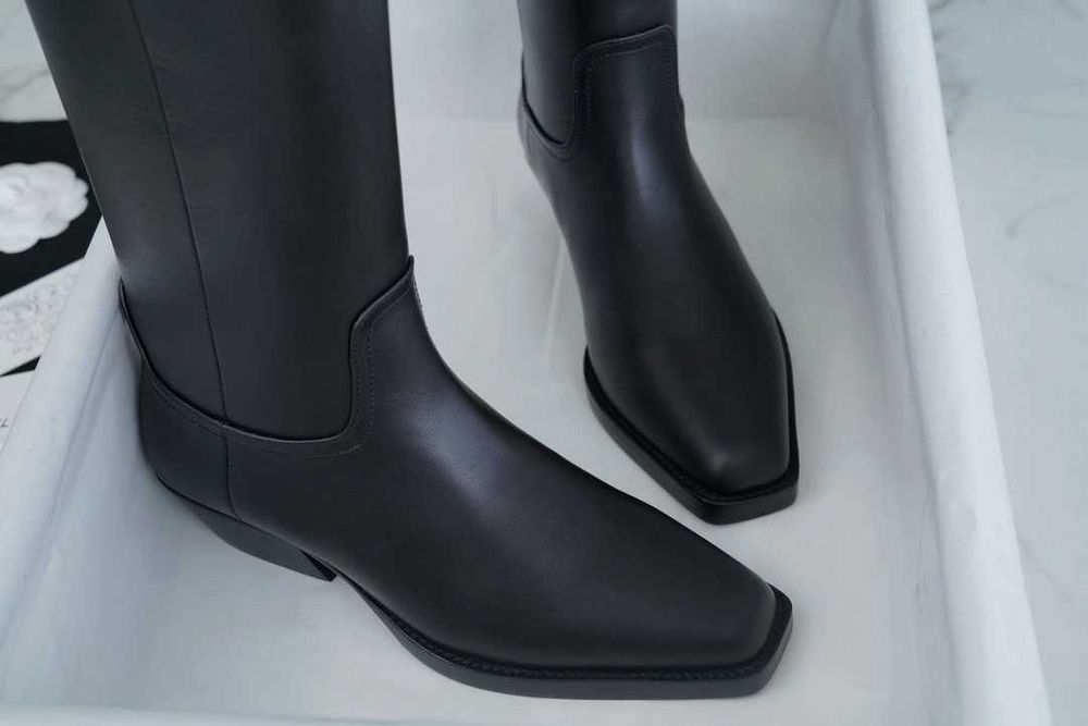 Cizme Chanel 100% piele naturala premium prezentare completa