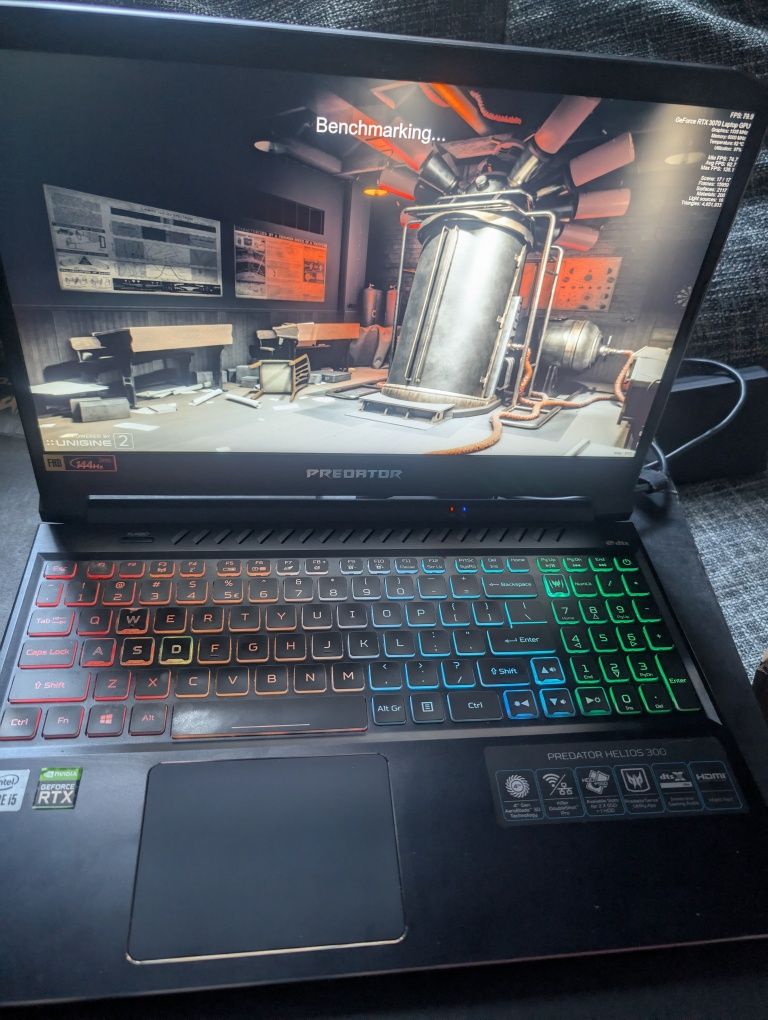 Okazie ‼️ Laptop Gaming Acer Predator 144hz 32Gb RTX 3070 Full!