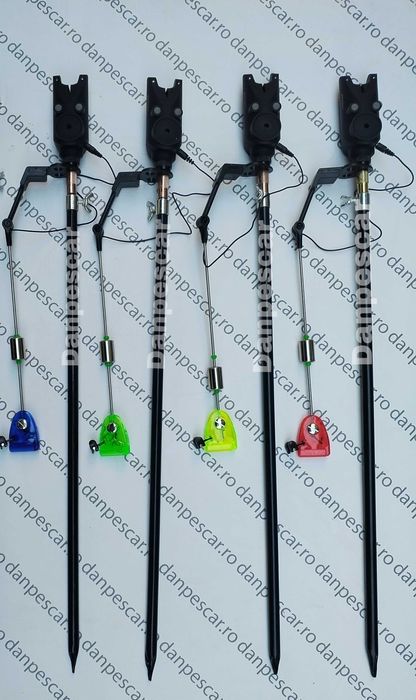 Set 4 Avertizori WINDBLADE 617 + 4 swingere MKM2 cu iluminare si 4Tije