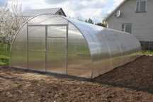 Sera policarbonat Energon 4x4m,otel galvanizat40x20 mm,policarbonat4mm