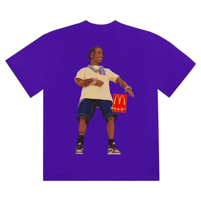 Travis Scott × McDonald's Action Figure Series II T-Shirt