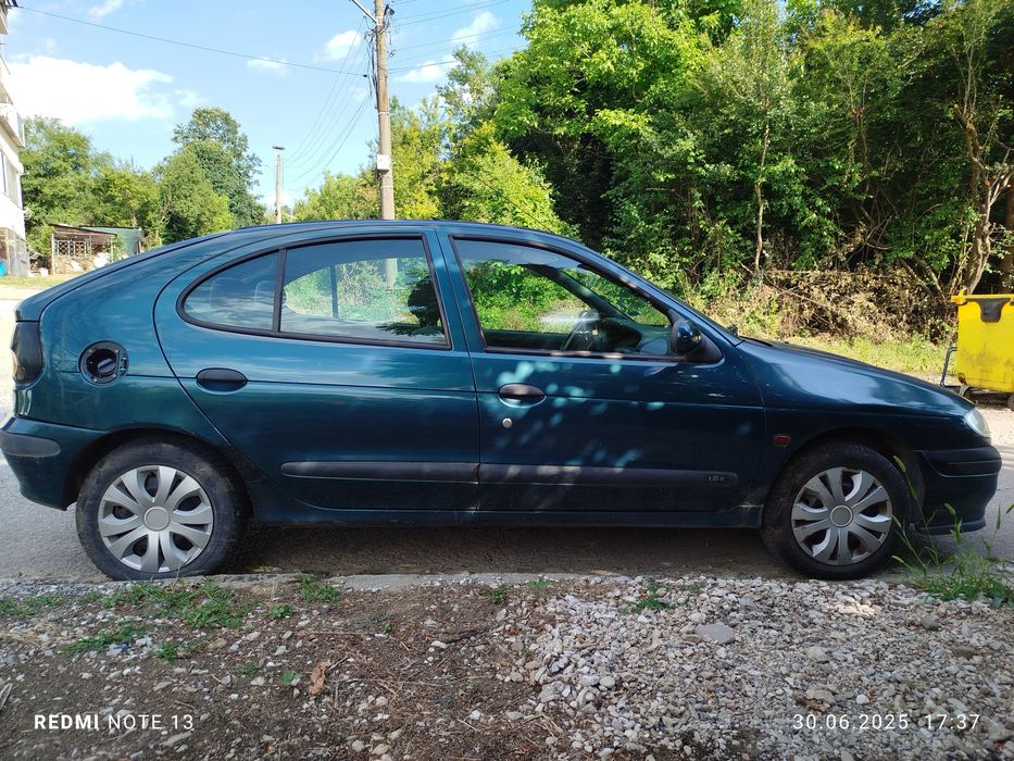 Рено Меган 1.6 бензин/газ 90 к.с. 1997г ( на части)