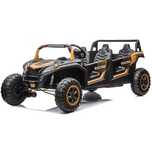UTV electric pentru 4 copii Kinderauto BJY033 4x 150W, 24V 14Ah #gold