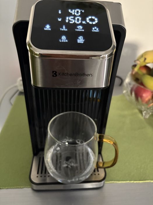 Dispenser de apa calda si lapte KitchenBrothers KB754- nou, fara ambal