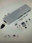 Hub USB 3.0 MacHub Type-C Thunderbolt pentru MacBook Pro, MacBook Air