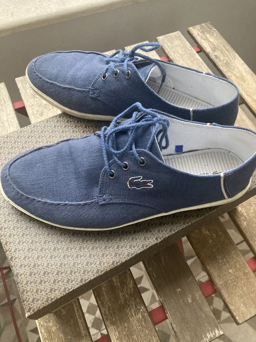 Платнени кецове Lacoste, номер 42