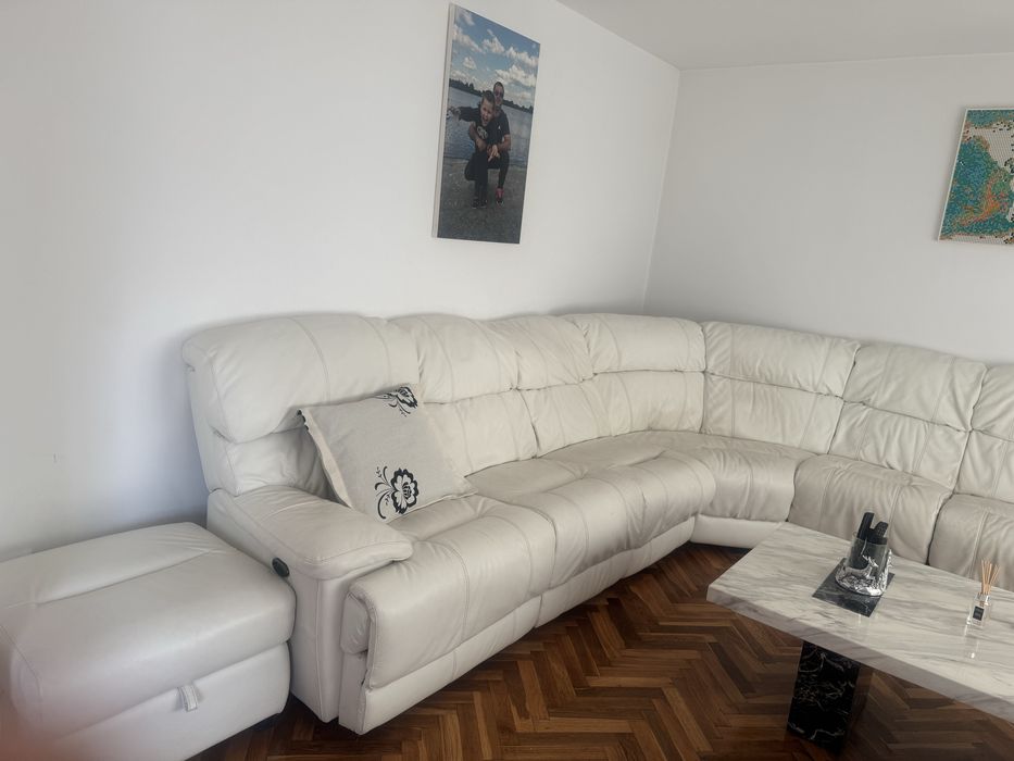 Canapea piele naturala