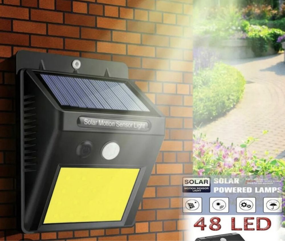 Уличный светильник Solar powered led wall light