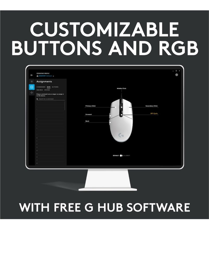 Гейминг мишка logitech g102