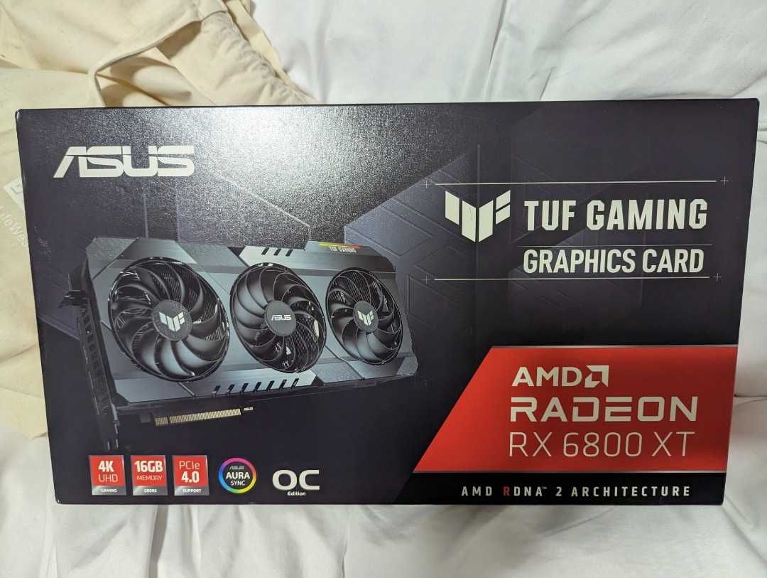 ASUS TUF Gaming AMD Radeon RX 6800 XT 16G OC Edition