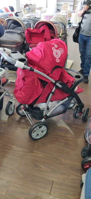 Проходимая Всесезонная Яркая Коляска My baby
