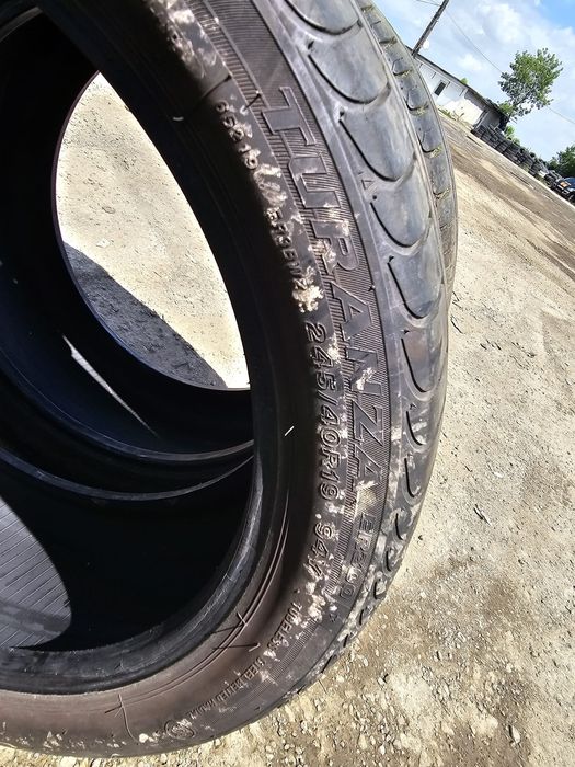 2x cauciucuri bridgestone 245/40r19 runflat dot 2017