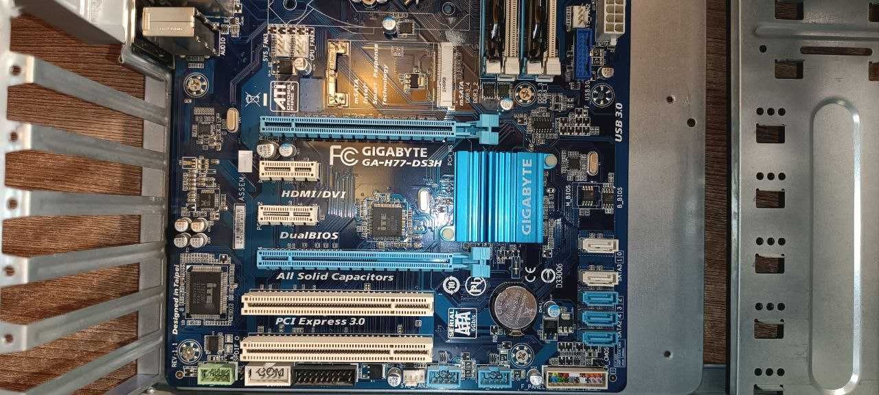 Продам компьютер i5-3470, GTX 970, ОЗУ 16гб + диски SSD и HDD