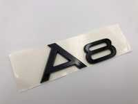 Emblema Audi A8 spate negru