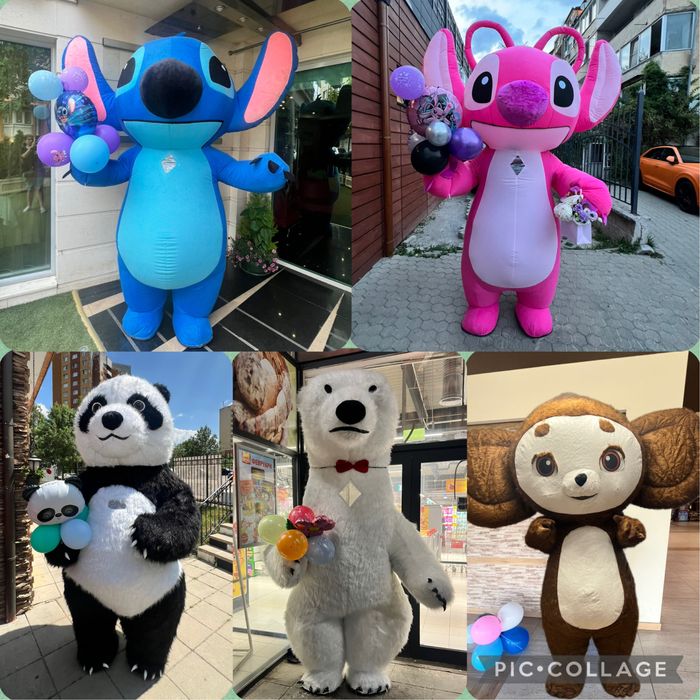 Изненада с гигантска триметрова бяла мечка или панда!