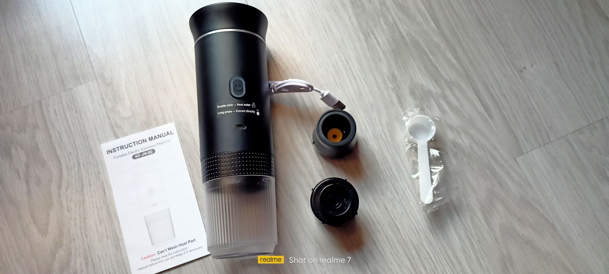 Преносима акумулаторна кафе машина Nespresso, Dolce Gusto