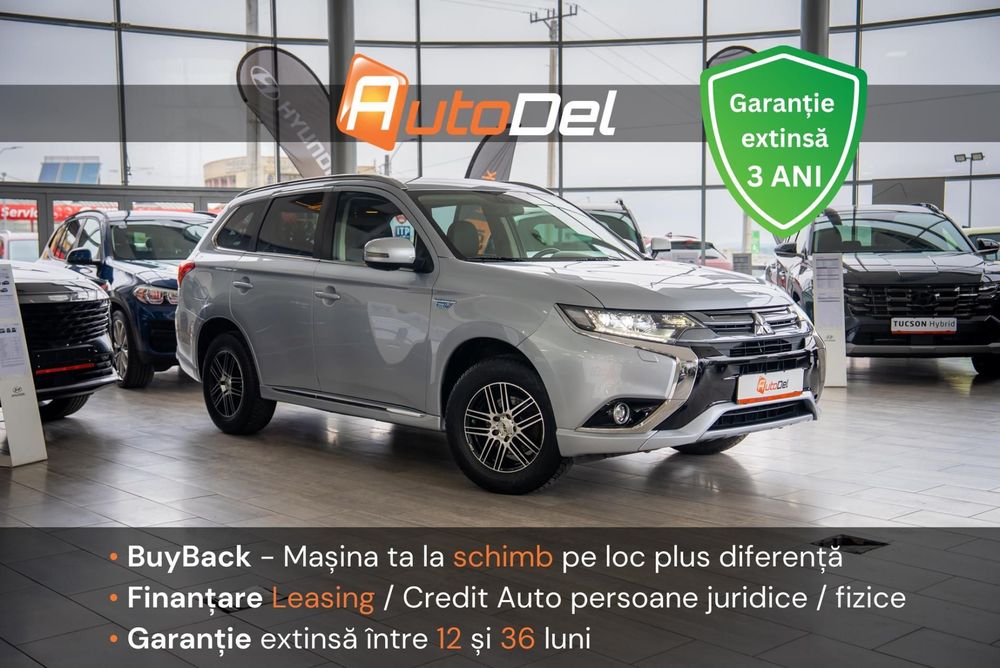 Mitsubishi Outlander 2.0 Plug-in Hybrid 203CP / Piele / LED / Rate Fixe Avans ZERO /