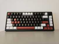 Tastatura Mecanica Gaming MageGee Star 75, iluminare LED, Switchuri Re