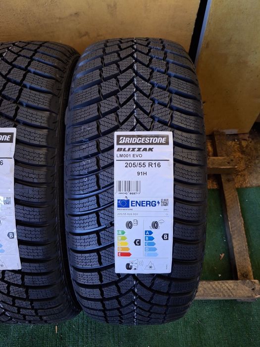 205 55 16 Bridgestone DOT 2021 iarna NOI