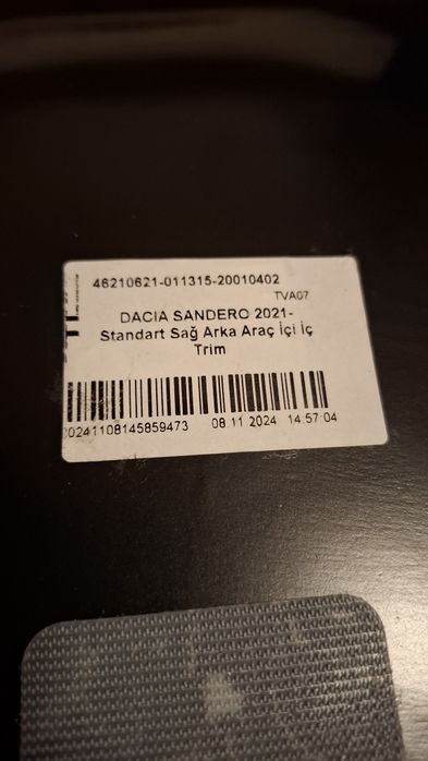 Vând Protectie tunel median Dacia Sandero3