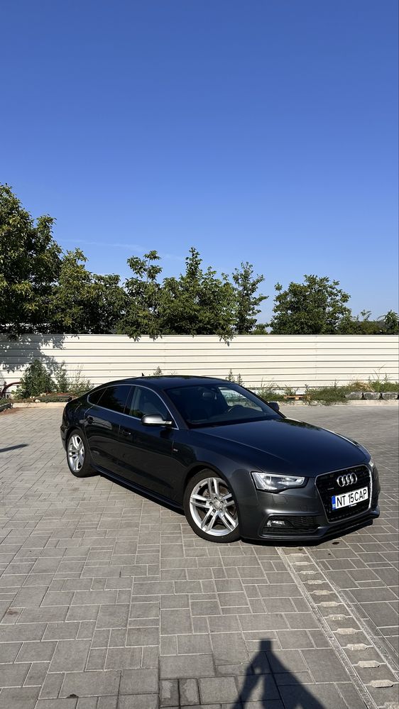 Audi A5 2015, 3x Sline, quattro, 190cp, webasto, Euro 6