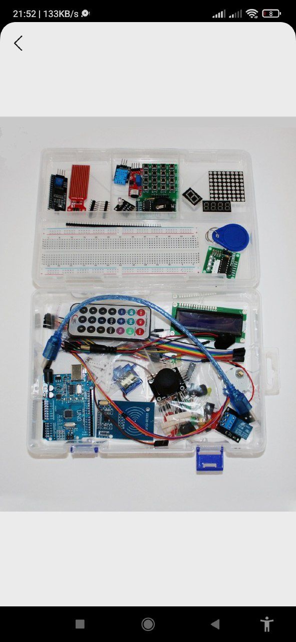 Arduino UNO nabor va Blok Pitanya 12v 20A