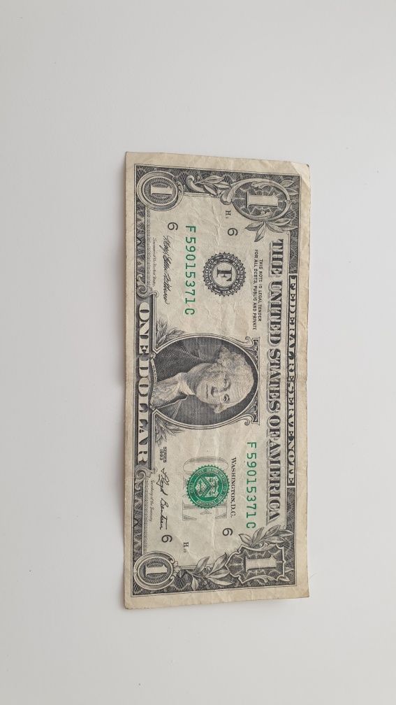 Bancnote de 1 dolar USA 1988 si 1993