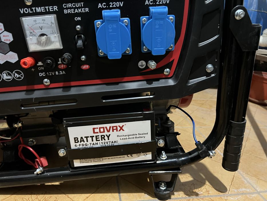 COVAX EPH5500E2 benzin generatori – 3 kVt, elektrostarter, Turkiya