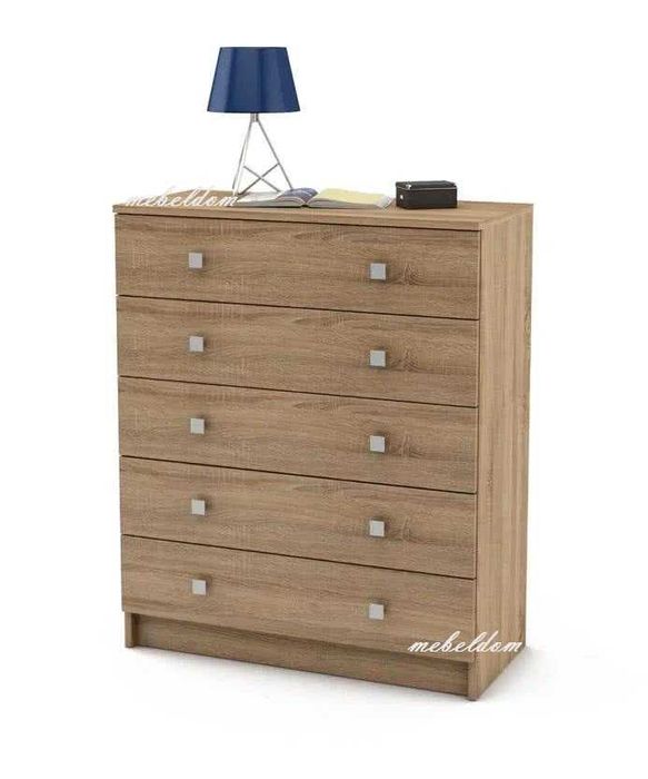 Скрин 70см. с 5 чекмеджета(код-6619)