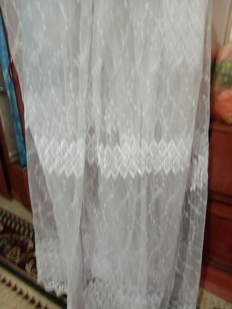 Продам тюль белую