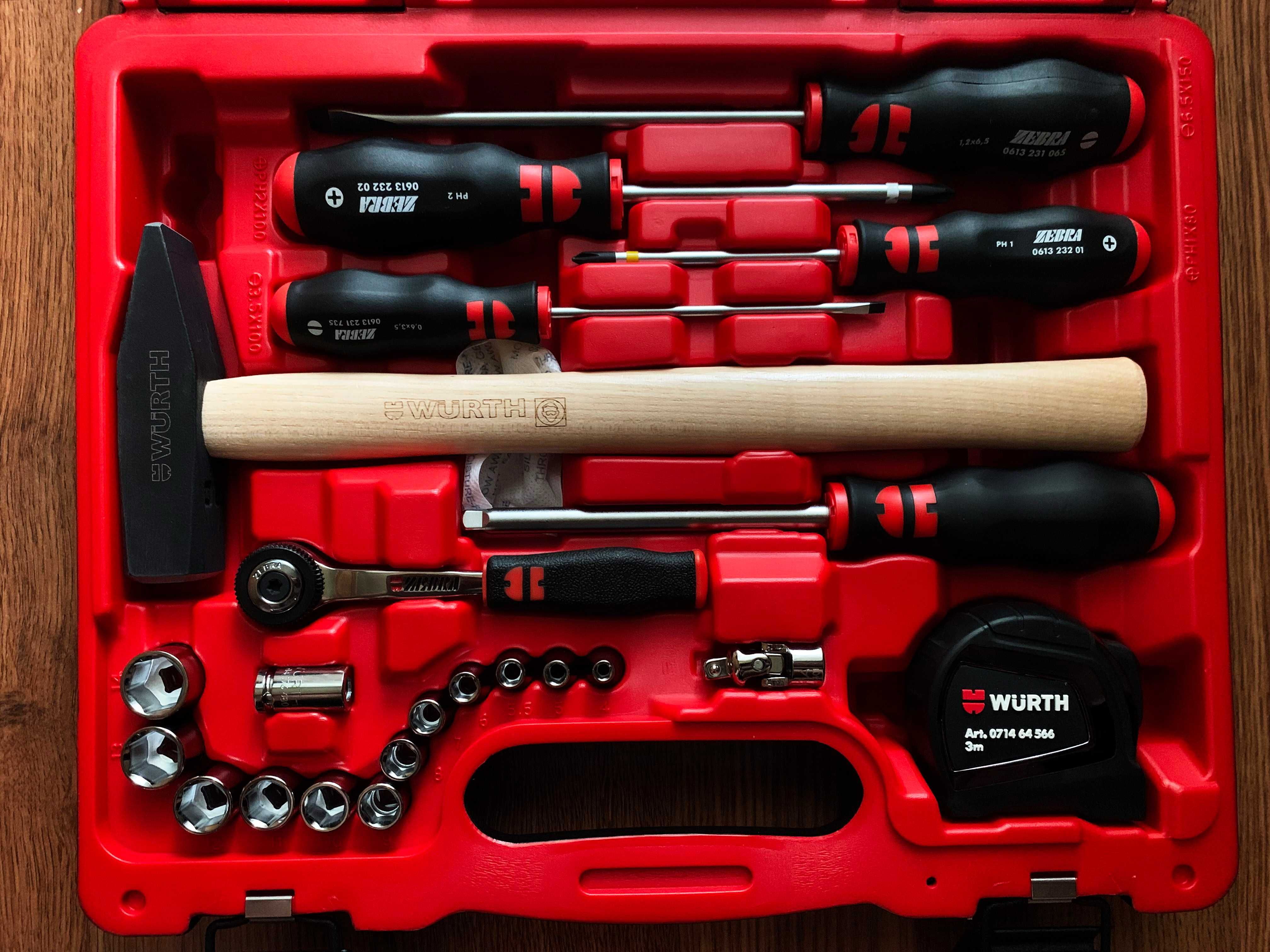 Trusa scule WURTH Reinhold Würth LIMITED EDITION_50 piese_NOU_Sigilat