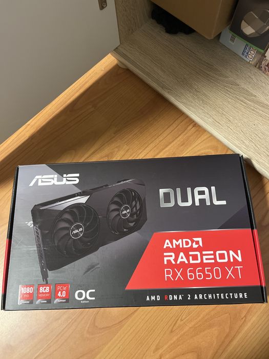 Asus dual oc Rx6650xt 8gb